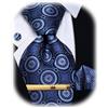 YourTies Cravatte di seta da uomo, motivo scozzese, motivo cachemire | Cravatta, fazzoletto, gemelli, fermacravatta, confezione regalo, per camicia, smoking, classico, formale, matrimonio, festa