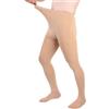 Tingyilan Leggings Termici da Uomo Taglie Forti Color Carne, Fodera in Pile, Pantaloni A Compressione, Strato Base Caldo per Correre in Clima Freddo 75~100kg