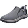 Generisch Scarpe ortopediche da uomo in pelle scamosciata scarpe da ginnastica slip on scarpe sportive outdoor scarpe da corsa basse scarpe da ginnastica leggere scarpe da passeggio senza lacci scarpe