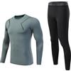 Generico Maglia Termica Uomo Cotone Felpe Uomo Economiche Termica Maglia Uomo Tshirt Sportiva Uomo Abbigliamento Per Sciare Uomo Running Maglia Base Layer Running Cappotto Corto Invernale Leggings Corsa Uomo