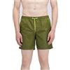 SUNDEK Pervis Boardshort, Costume da Bagno Lunghezza Media da Uomo (IT, Testo, M, Regular, Regular, A5101 - Dino 01)