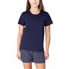 Merry Style Pigiama Corto Ragazza MS10-265(Marino/Stelle, 158)