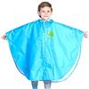 Wetry Impermeabile Bambino Antipioggia mit Kapuze includono una Borsa Portatile Blu per Bambini 115-130cm/4-6 anni