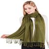 CJ Apparel Unico Disegno A Colori Solid sciarpa, stola Donna (Pacco da 1)
