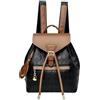 Kiepoar Zaino per Donna PU Pelle, Antifurto Zainetto Borsa con Cordino Casual Elegante, Moda Backpack Design Versatile Vintage di Medie Dimensioni per Lavoro Scuola Viaggio