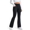 Libin Leggins Termici Donna Invernali Sportivi Pantaloni | Impermeabile Vita Alta in Pile Felpati Tuta leggings a Zampa Yoga Gym Palestra Trekking Neve Sci con Tasche