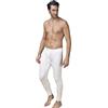 NOTTINGHAM Mutande A Gamba Lunga con Fascia Uomo Lana/Cotone Art PL18 col. Foto Mis. A Scelta (6, Bianco)