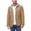 KUDORO Blazer Giacca da Uomo Slim Fit con Cappuccio Staccabile Casual con Due Bottoni