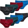Pesail Slip da uomo, confezione da 10 pezzi, in cotone, M-10XL, comodi slip intimo, senza etichetta che graffia, XXL