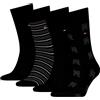 Tommy Hilfiger Giftbox Classic - Sock da uomo, Nero001, 9-11