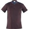 GIBLOR'S - Giacca Thiago Uomo per Chef, Cuoco, in Cotone Elasticizzato, Collo Coreano, disponibile in diversi colori (Marrone XL)
