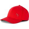 PUMA Cappello da baseball unisex Metal Cat Flexfit Cap - Cappello da baseball, Colore: rosso, XS/S