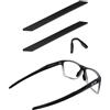 SAUCER Kit di ricambio per naselli e gommini per cuffie Oakley Activate OX8173 | Activate Asian Fit OX8169F Glass - Nero