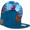Capiche [99+ Designs] Cappello Snapback Blu per Uomini, Thor, Berretto da Marinaio, Mitologia Nordica, Norvegese, Dio Nordico del Tuono, e Arancione
