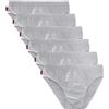 Generico Pacco da 24 Pacco da 12 e Pacco da 6 Slip e Boxer LIABEL Uomo 100% Cotone/Cotone Mercerizzato Colori Foto (5, 6 Slip Bianco)