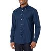 Brooks Brothers Camicia sportiva da uomo a maniche lunghe non-iron con colletto button down, Navy, XL