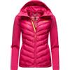 Navahoo, giacca leggera da donna per la mezza stagione, trapuntata, con cappuccio, Nimm Mich Mit, XS-XXL, Colore: rosa., XS