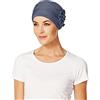 Christine Headwear Lotus turban, Fascia per capelli Da donna, Blue, One Size