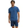 Navigare Pigiama Uomo Corto Estivo - Pigiama Uomo Cotone Corto Leggero Mezza Manica (2141652 Navy, L)
