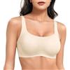 ZAAYO Reggiseno sportivo da donna, regolabile, con schienale a U, forte tenuta, push up, jogging, yoga, fitness, sport, reggiseno rimovibile, per yoga, yoga, senza cuciture