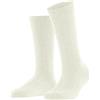FALKE Modish Fest W So lana viscosa cachemire tinta unita 1 paio, Calzini Donna, Bianco Off-White 2040, 35-38