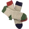 PASINI FASHION 3 Paia - Calzini da bambino e bambina con Cashemire - Collezione GIOTTO - sottili, morbidi e caldi, in assortimento in colori fantasia (IT, Numero, 19, 22, 3 Paia Verde)