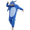 Focupaja Drago Adulti Onesie Animale Cosplay Pigiama Costumi Halloween Adolescenti Tuta Un Pezzo Sleepwear