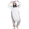 ULEEMARK Dinosauri Pigiama Animale Donna Uomo Invernale Costume Carnevale Halloween Cosplay Adulto Monopezzo Winter Onesies Unisex