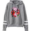 LKY STAR Hazbin Hotel Sweatshirt Angel Dust/Charlie/Lucifer Felpa con Cappuccio Anime Hoodie per Uomo Donna Streetwear