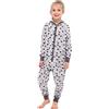 Merry Style Pigiama Intero con Cappuccio Bambina e Ragazza MS10-223 (Melange Gatti, 122-128)