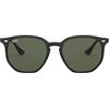 RAY-BAN 0RB4306 Occhiali da Sole, Multicolore (Black), 54.0 Unisex-Adulto
