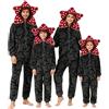 Generico 𝓓-𝓓𝓮𝓶𝓸𝓰𝓸𝓻𝓰𝓸𝓷 Pigiama Intero Unisex Onesie, per Bambini e Adulti, per Autunno e Inverno, Pigiama Carnevale Cosplay, Ideale per Feste di Famiglia, Costume D-Demogorgon