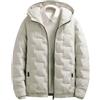 Goolecrimp Uomo Leggero Cerniera con Cappuccio Piumino Moda Business Casual Inverno Giacca Calda Sciolto Oversize Antivento Giacca Sportiva All'aperto