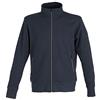 JRC Atlanta Man Felpa da Uomo in Cotone Poliestere Chiusura Zip Tasche Laterali Collo a Lupetto Blu Royal