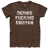 3styler T-Shirt Uomo Dennis Fucking Rodman - Basket Pallacanestro Shirt - Linea Classic - 100% Cotone 185 gr/mq (M, Cioccolato)