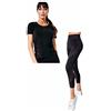 JADEA Completo Fitness Donna - Completo Sportivo Donna - Completo Palestra Donna - Set Abbigliamento Sportivo Donna Senza Cuciture