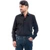 VEQUÈ Camicia Uomo Sartoriale Manica Lunga Classica Elegante Camicie Cotone Slim VEQUE