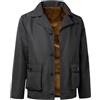 Sungerdasa Uomo Termico Inverno Giacca Parka Fodera in Finto Pelo di Coniglio Cappotto Antivento Parke Coat Giacca Soprabito Elegante Casual Giubbotto