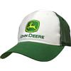 John Deere, cappellino da baseball con logo, da uomo, con rete sulla parte posteriore