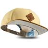 Soulbuddy Cappello Snapback Uomo e Donna - Cappellino con Visiera Piatta | Cappellino uomo con visiera piatta e patch vegana - cappello uomo e donna regolabile, look Mini-Me con il cappello bambino