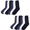 Fontana Calze, 12 paia di calze bambino/a ragazzo/a in caldo cotone elasticizzato. Prodotto Italiano (31-34, 12 A Pois)