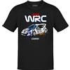 CARSPIRIT T-Shirt 206 WRC Nero, Vestibilità Vestita, 100% Cotone, Idea Regalo Fan Auto, Nero , S
