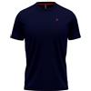 P-Club Maglia Maglietta T Shirt Uomo Manica Corta Stampata M L XL XXL 3XL (IT, Testo, 6XL, Regular, Regular, Blu)