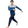 Generico Pigiama Uomo Lotto Art. LP1172 a Maniche Lunghe in 100% Puro Cotone (IT, Testo, M, Regular, Regular, Jeans 1173)