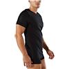 Enrico Coveri Maglietta Intima Uomo in Cotone Elasticizzato, Girocollo, in Costina Invisibile Elasticizzata, COTONE TOP COMFORT NO STRESS, Maglia Intima Uomo Elasticizzata,art.1530(3 PEZZI BIANCO, XL)