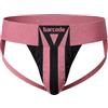 Barcode Berlin - Intimo da Uomo Sospensorio - Jockstrap Zuri Brownishpurple/Black - 1x Taglia XL