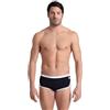 ARENA Costume Uomo Slip Alto Nuoto Piscina Swim Briefs Icons Trunk Nero Vintage