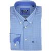 Rionero Camicia da Uomo 100 Cotone Manica Lunga Classica Elegante Taschino XXL XXXL m l
