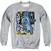 Cotton Soul Disney Lilo And Stitch Space - Felpa con motivo anime, colore: Grigio