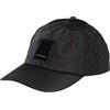 Armani Exchange Berretto da Baseball da Uomo Curvo con Visiera su Tono Frontale, Nero, Taglia Unica